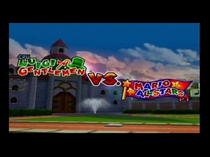 Mario Superstar Baseball Exhibition Game 12 - Mario All Stars VS Luigi Gentlemen