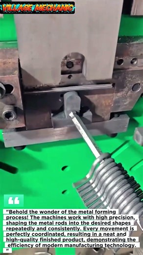 Metal Forming Process with Precision Machines.