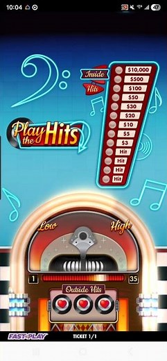 Play The Hits Illinois lottery Online Scratch Off #lottery #Illinoislottery