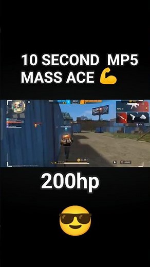 MP5 player mass ace💪💪