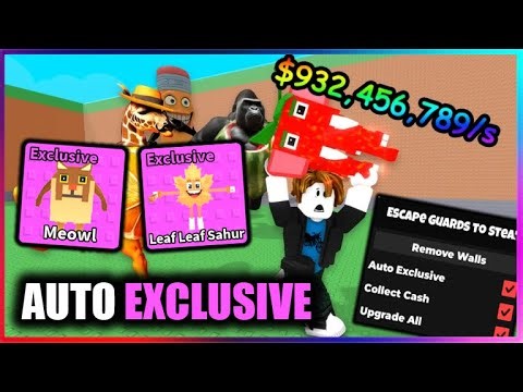 🧠 Escape Guards to Steal Brainrots Script - AUTO STEAL EXCLUSIVE