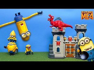 MINIONS ATTACK THE CASTLE! (Explosion Disaster!) - Videos For Kids
