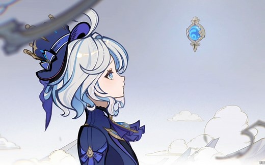 芙宁娜传说任务过场动画—「水的女儿」原神最强演出！芙芙还获得了神之眼！【原神4.2芙宁娜传说任务司颂之章水的女儿过场动画】