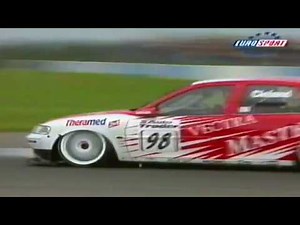 1998 Autotrader RAC BTCC Donington Park Round 6 From Eurosport TV.