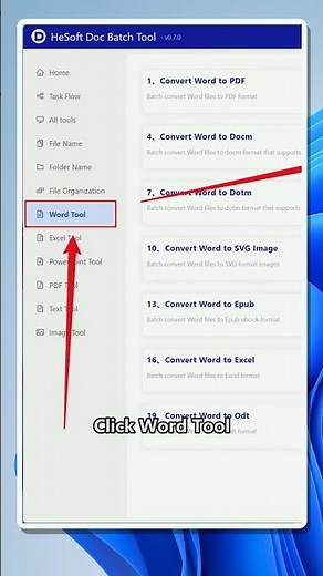 Batch convert Word files to Dot templates on Windows