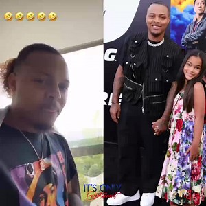 16K views · 602 reactions | Shai Moss gave her daddy Bow Wow the 1980s Jheri Curl Stoney Jackson pony’stail. | ITSONLYENTERTAINMENT.net | Facebook