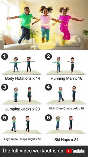 15 Min Kids Workout: Burn Fat & Boost Energy At Home!