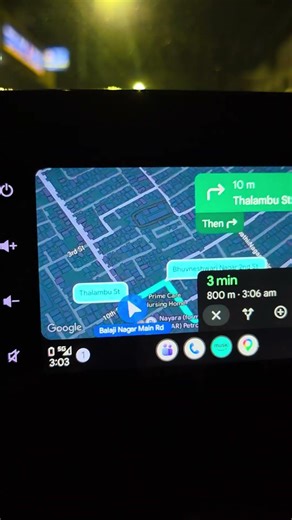 New Features in Android Auto Navigation With Street names #gmaps #andriodauto