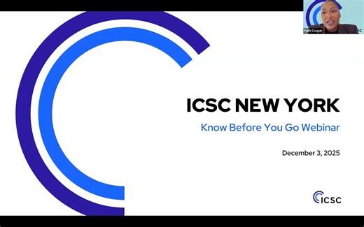 2025 ICSC NEW YORK Know Before You Go Webinar