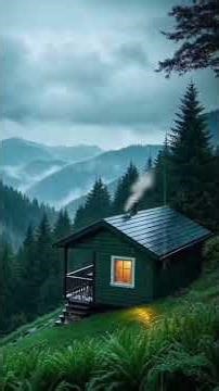 Rain Relaxing and deep sound relaxing viral viddo mountain