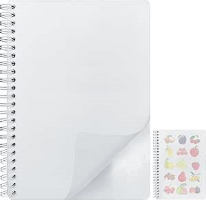 Reusable Sticker Collecting Book Storage Album Stickers Organizer Collection Notebook for Adults with Clear Plastic Cover 40 Sheets Blank Release Paper A5 Size