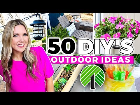50 Creative DIY Outdoor Decor Ideas to Transform Your Space