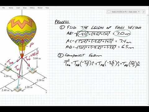 Equilibrium in Space (3D)