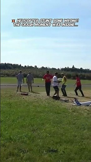 Unexpected RC Plane Crash Moment! 💥😱