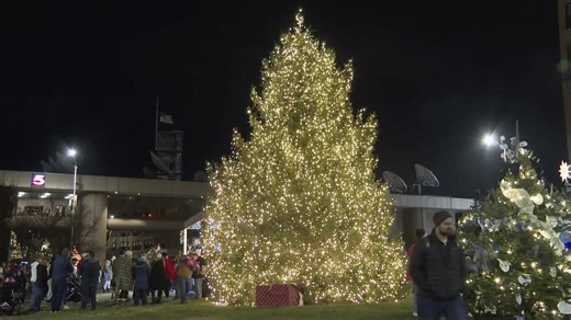 Christmas Tree lighting held in Bristol