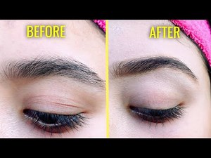 How to Shape Eyebrow without Threading or Waxing, Shape your Eyebrows (Very Easy)
