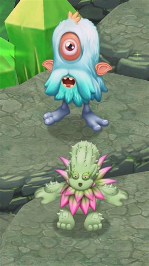 Barrb and Wynq Duo on Cave Island! #mysingingmonsters #msm #shorts