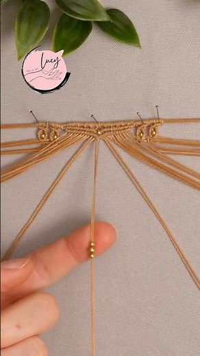 Collier boho en micromacramé ✨ DIY rapide et facile #micromacrame #boho #faitmain #tuto #jewelry