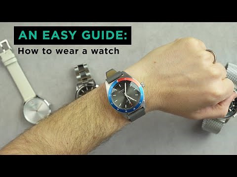 How to wear a watch | Size Guide ft Omega