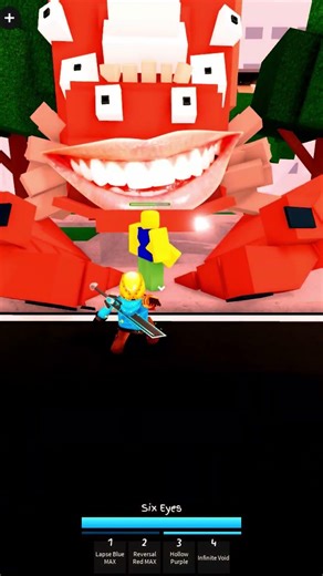 SUKUNA SMASHED 💀💥 | Roblox Strongest Battlegrounds #roblox #jjk #shorts