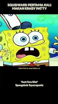 Squidward eating Krabby Patty drama