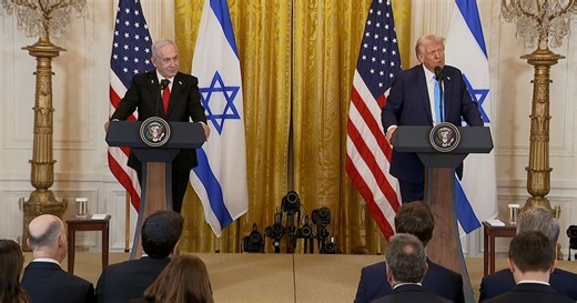 President Trump & Israeli Prime Minister Netanyahu Hold Joint Press Conference
