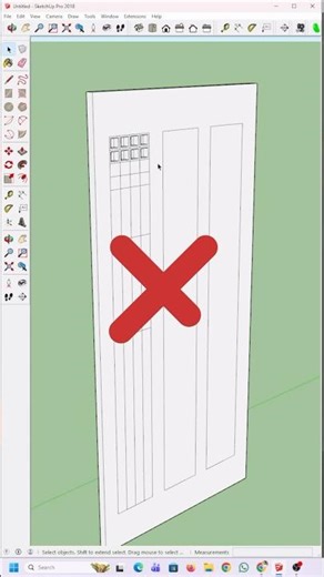 SketchUp Tutorials || Sketchup Modeling || #sketchup