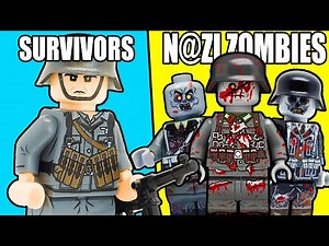 I built WW2 N@ZI ZOMBIES in LEGO!