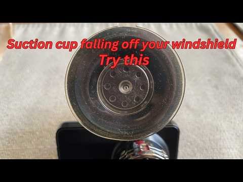 Suction cup fix, fast, easy and permanent ￼￼