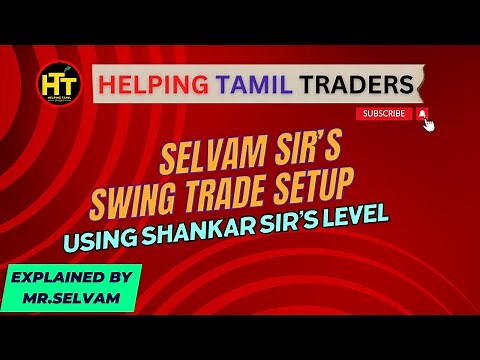 Selvam Sir Swing Trade Setup Using Shankar Sir's Level| Swing Trade Strategy | Helping Tamil Traders