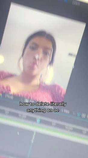 how to delete literally anything on ae | #fypシ #ae #aftereffects #tutorial #edit #editor #editing #edits