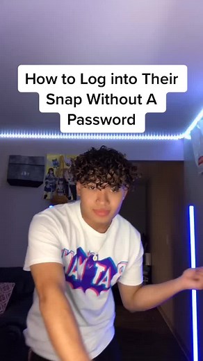 How to Log into Their Snap Without A Password
