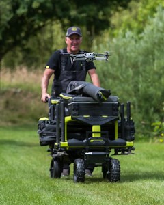 ⚡Power Transporter ⚡ The days of struggling to push a heavily loaded transporter are over! 🤩The Power Transporter will allow anglers of all ages access to the most distant swims. Few products could be described as life changing but this one really does open up a world of possibilities. | Fish Matrix