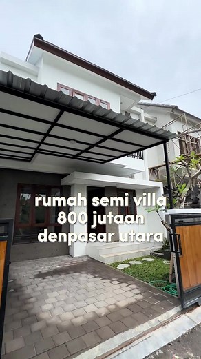 rumah semi villa daerah denpasar harga dibawah 1 M #rumahminimalis #ru... | TikTok