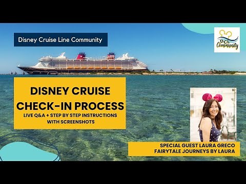 DISNEY CRUISE LINE CHECK-IN PROCESS STEP BY STEP (plus screenshots!)