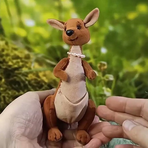 Kanga and Roo / Kangaroo stuffed toy