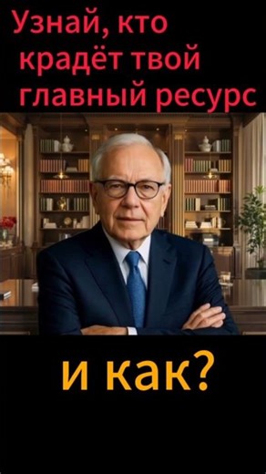 Узнай что крадёт твой главный ресурс и как.#деньги #бизнес #психология #саморазвитие