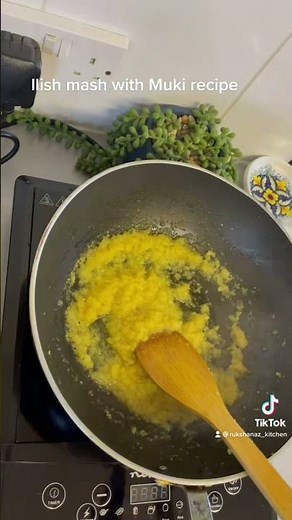 Ilish fish with muki recipe.