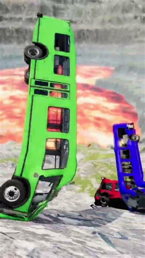 Color Bus Challenge – Epic Downhill Test!