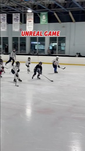 8 Goals + 2 Assists in ONE Game 😳🏒 | Youth Hockey Highlights 8U #shorts