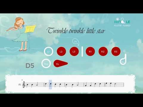 Flute Tutorial: Twinkle twinkle little star