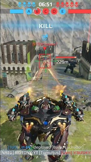 WAR ROBOTS - HEIMDALL TITAN WITH TUMULTUS - CHAMPION LEAGUE GAMEPLAY