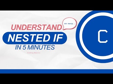 Nested IF–ELSE in C Under 5 Minutes | #NestedIfElse #CProgramming #CodingBasics