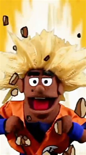 Buggy Brawl! #dbz #goku #dragonballz #dragonballsuper #dragonball #anime #tupsshorts #puppet #fails