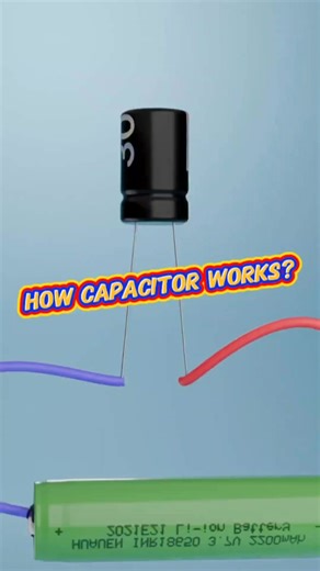 How Capacitors Works Explained with 3D Animation... Like❣️ comments📋 Share📤 . #capacitor #Capacitors #capacitorworking #electroniccomponent #diyelectronic #diyelectronics #diyelectronica #diyelectronicsprojects #diyelectronicproject #diyelectronicguru #electronic #electronics #electronica #electronicwork #electronicworks #electronicstudent #electronicstudents | WA Electronics 2.0