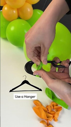 Quick Trick: Tie a Balloon with a Hanger!