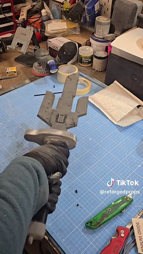 Creating the Inverted Spear of Heaven Props