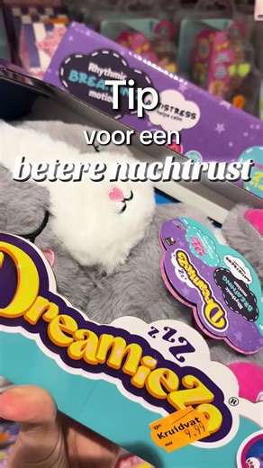 Rustgevende knuffels van Kruidvat voor betere nachtrust