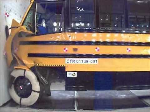 Safety testing the Thomas Built Bus