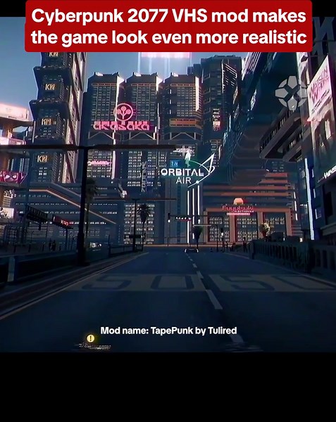 Cyberpunk 2077 VHS Mod Makes The Game Look Even More Realistic